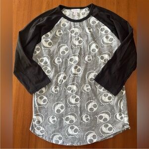 🎅🏻 LuLaRoe Randy Top S – Disney Jack Skellington Nightmare Before Christmas Tee